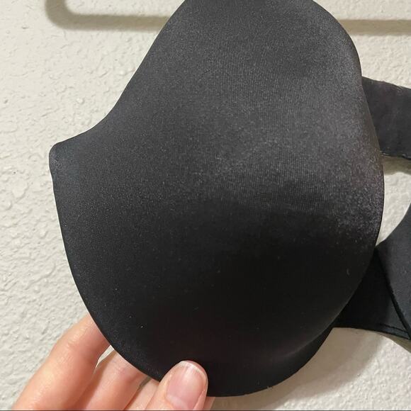 Warners Black Full Coverage Underwire Bra 36B - Picture 2 of 7